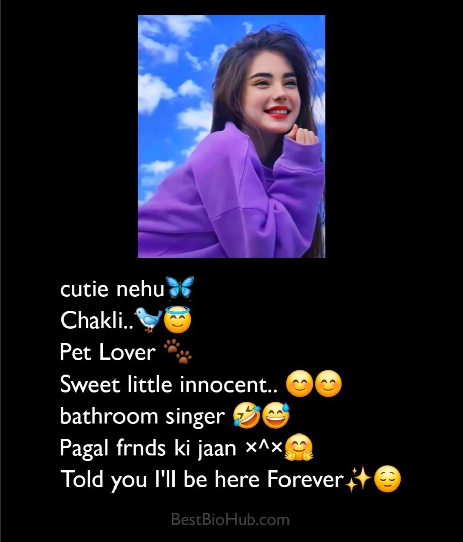 Instagram Bio For Girls in Gujarati