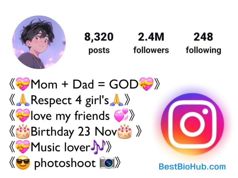 Instagram Bio Mom Dad Lover