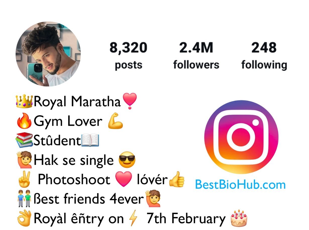 Instagram Bio in Marathi