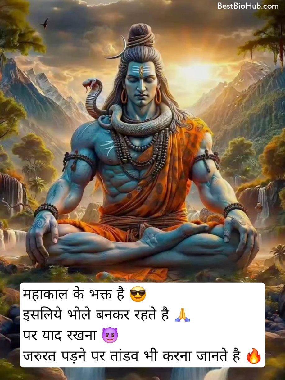 Har Har Mahadev Bio For Instagram